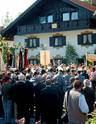 Gebet vor unserem Haus