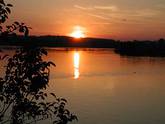 Sonnenuntergang in Seehausen